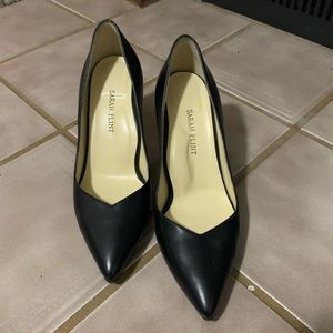 Sarah Flint Perfect Pump 85 Black Calf. Size 7.5 US / 37.5 Italian